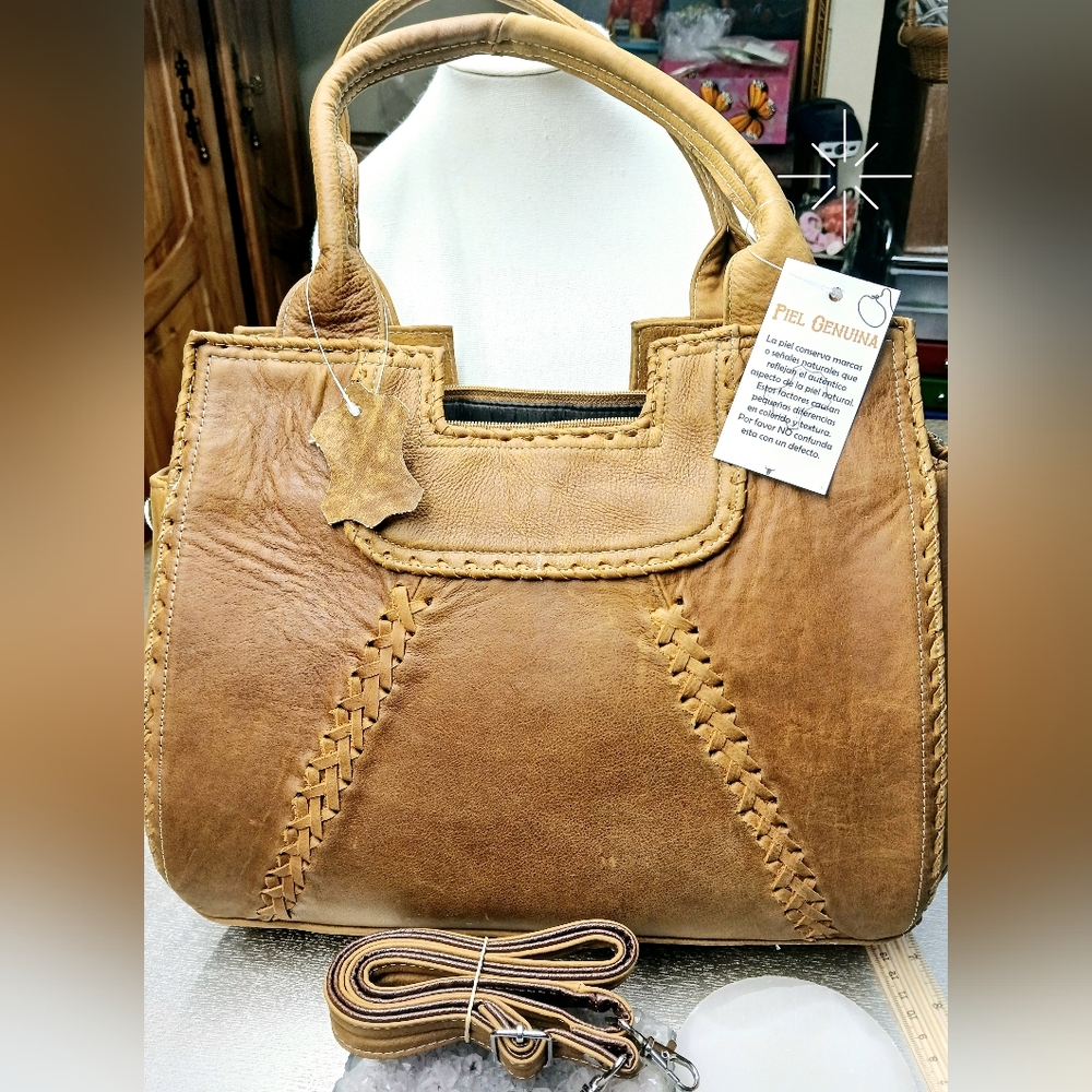 Boho style leather bag 🥰🥰🥰